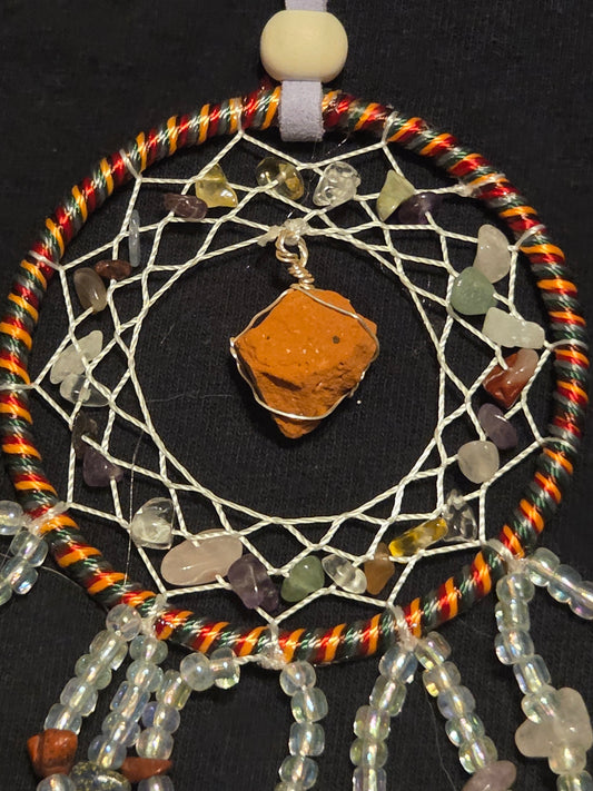 Seven chakra dream catcher