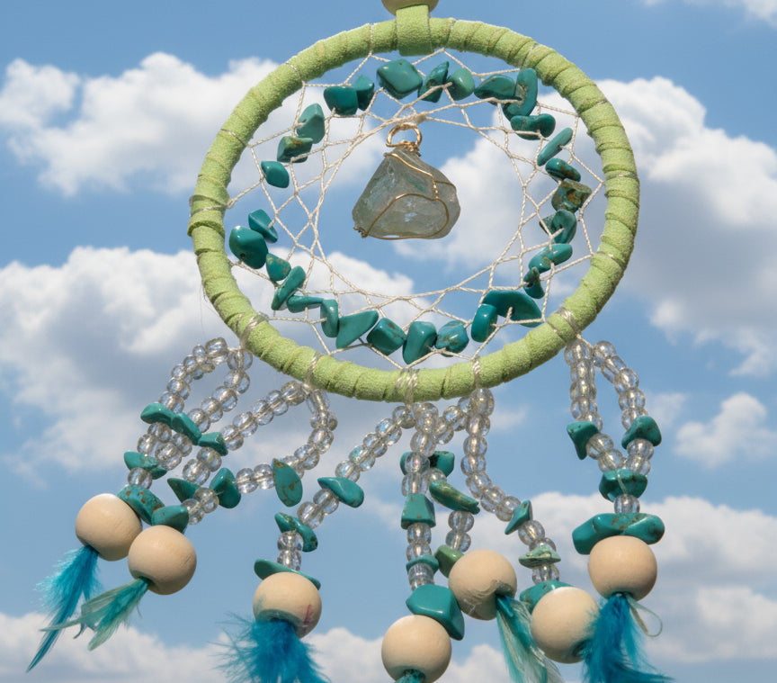 Teal Dream Catcher