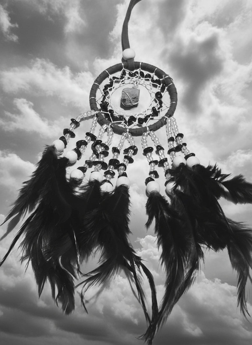 Obsidian Dream Catcher