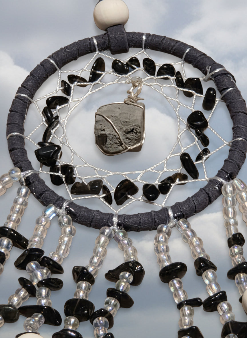 Obsidian Dream Catcher