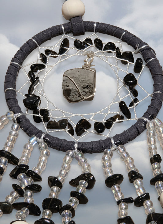 Obsidian Dream Catcher