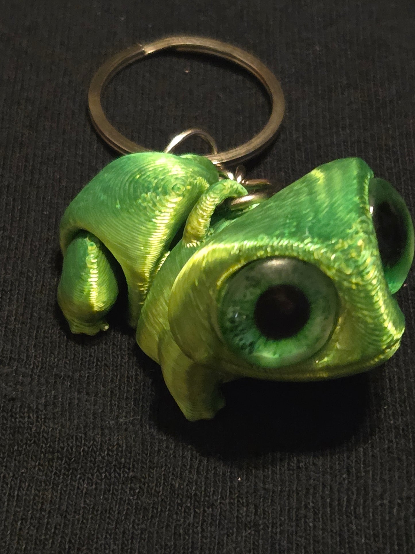 3D printed Frog keychain