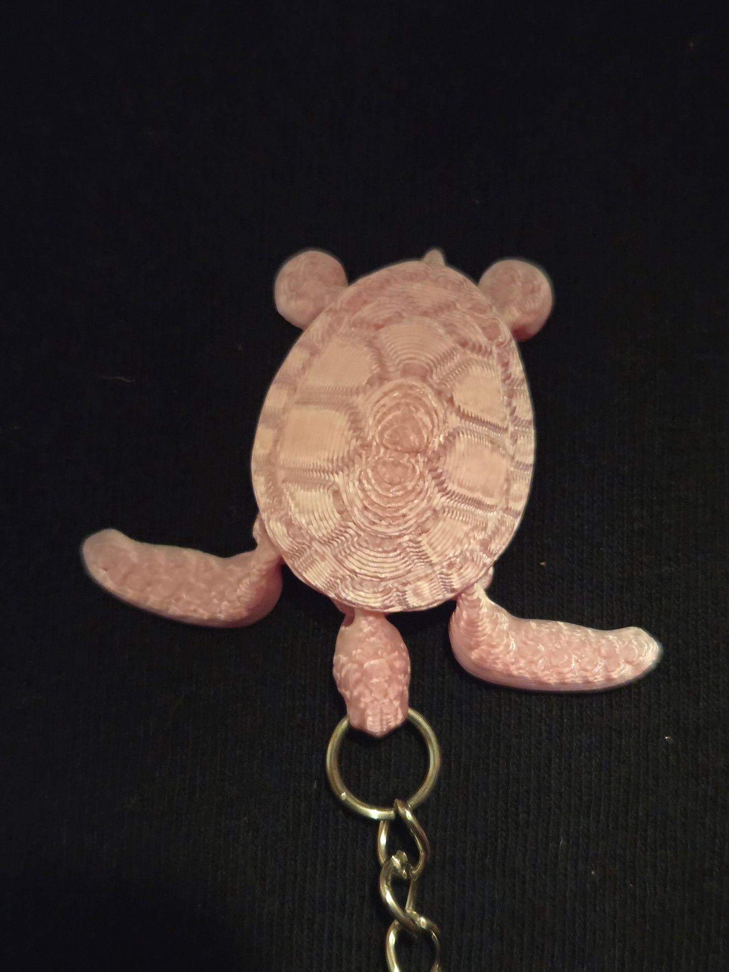 3D Printed Turtle Keychain