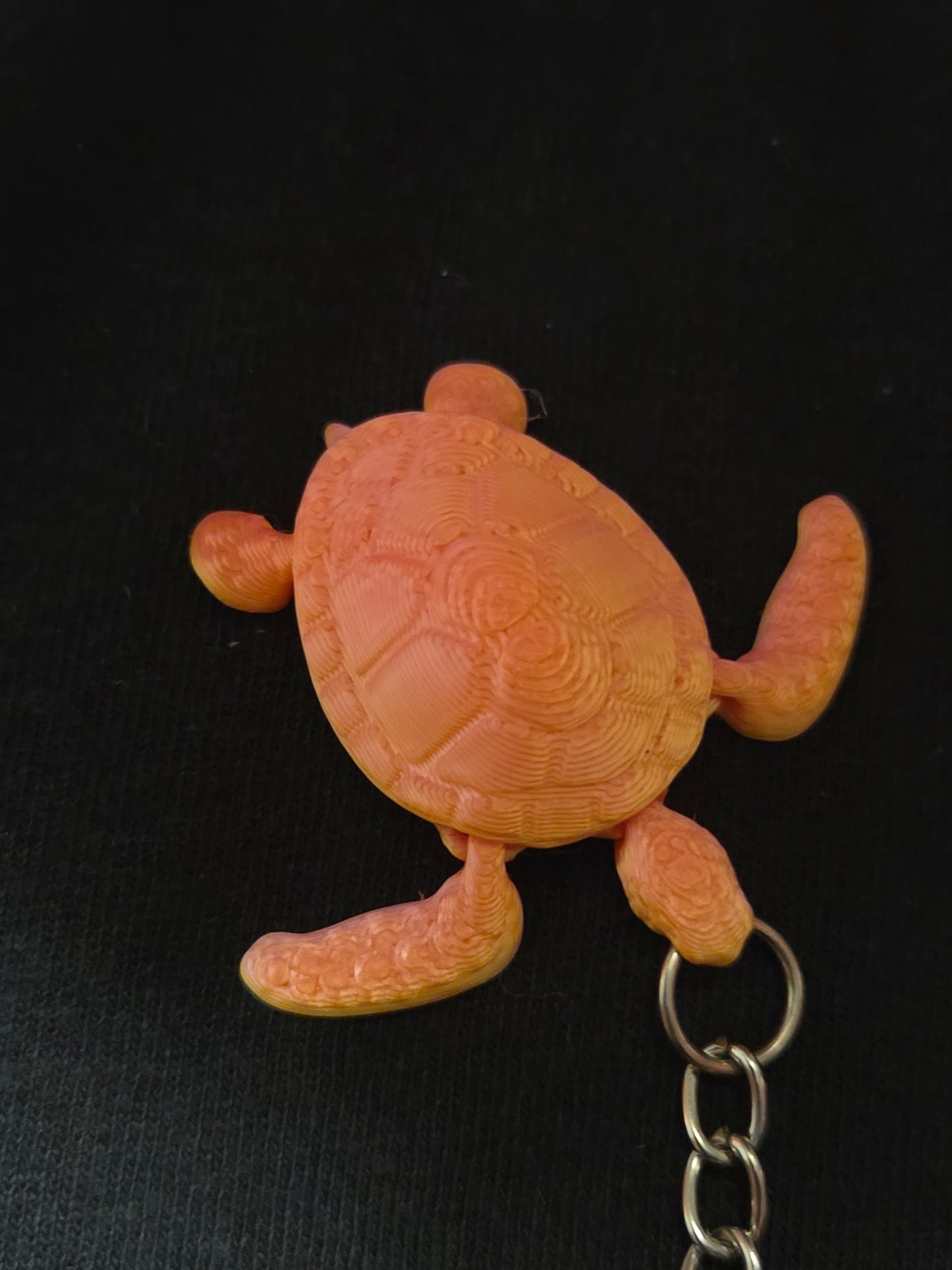 3D Printed Turtle Keychain