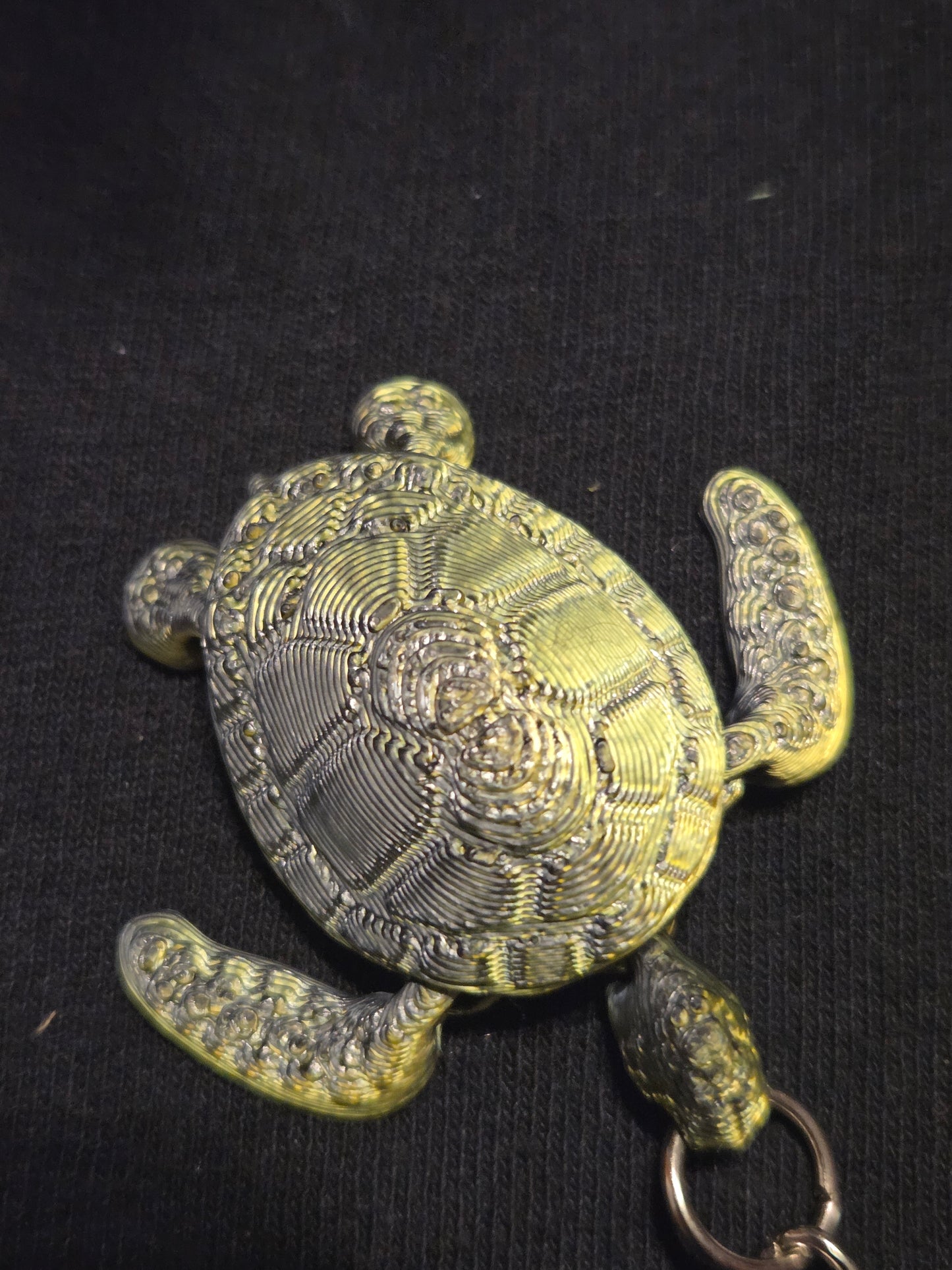 3D Printed Turtle Keychain