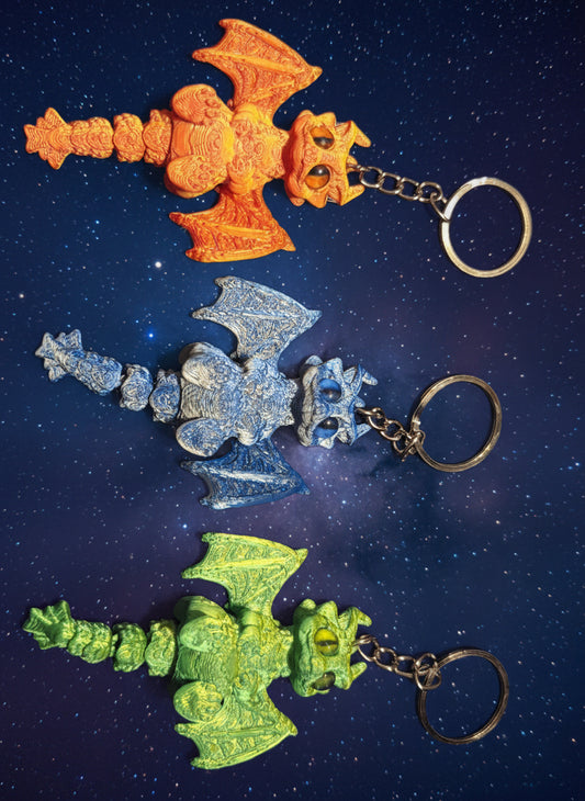 3D printed Dragon Keychain