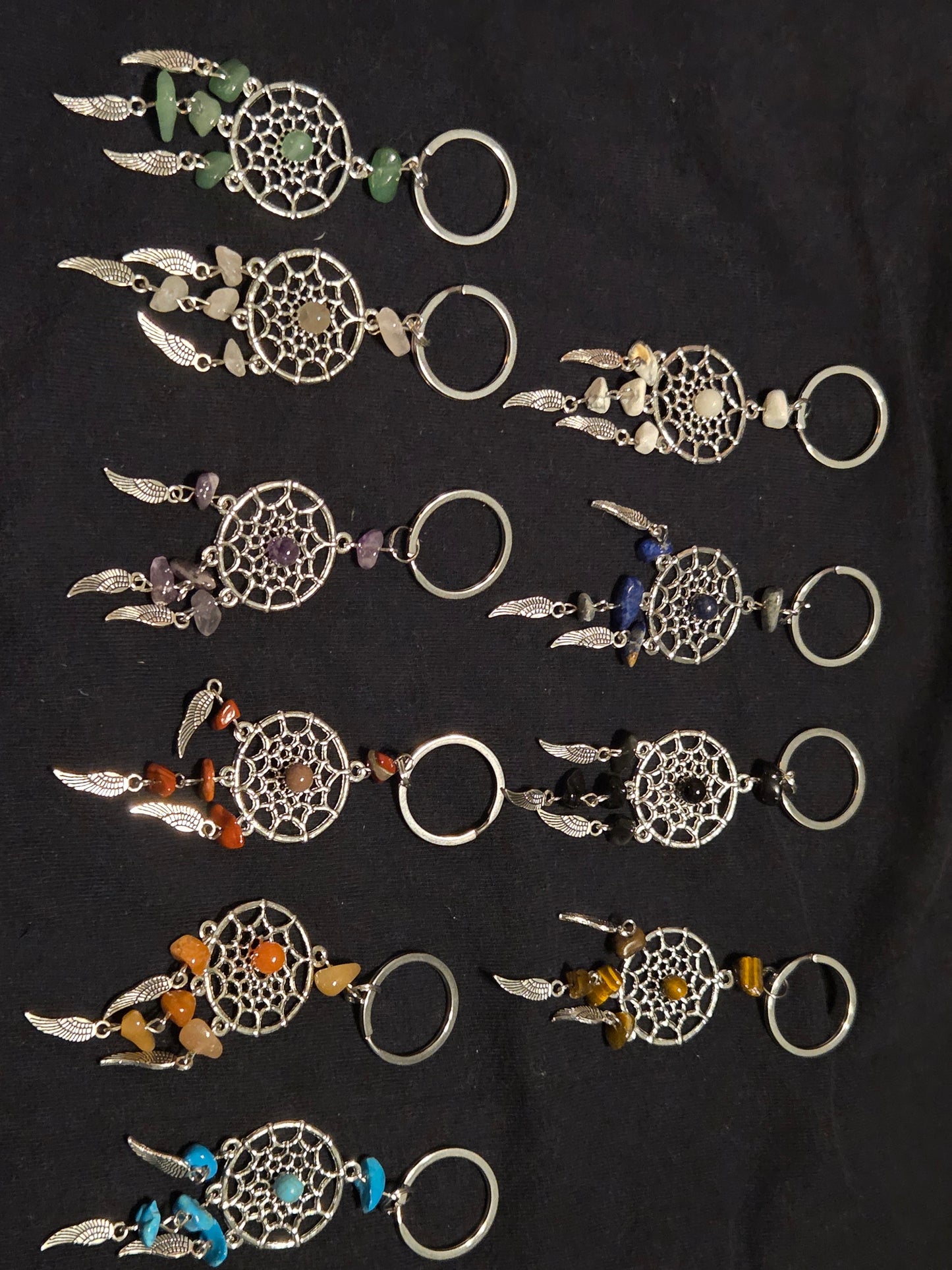 Dream catcher keychain