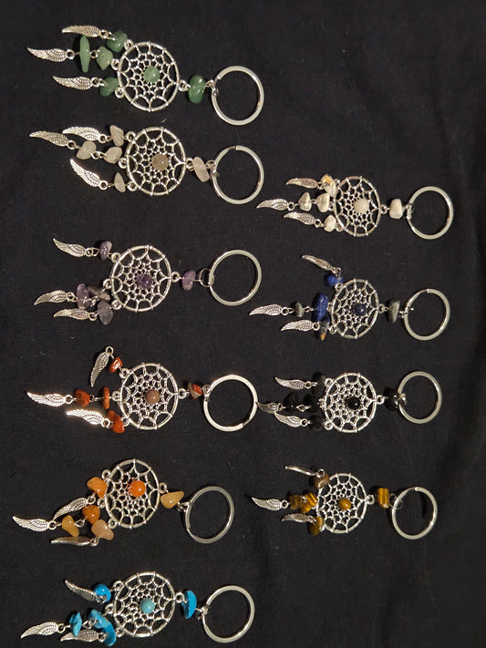 Dream catcher keychain