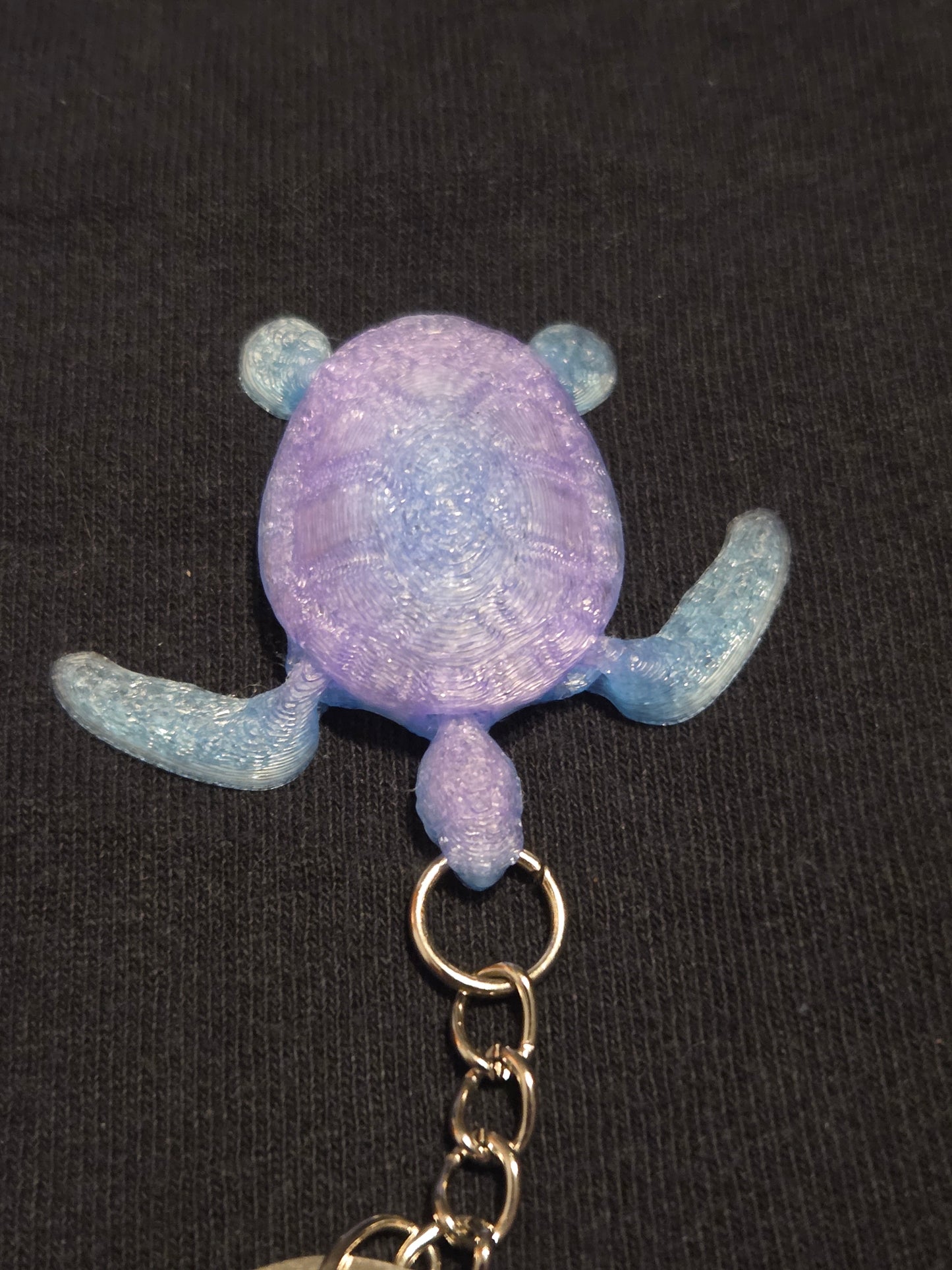 3D Printed Turtle Keychain