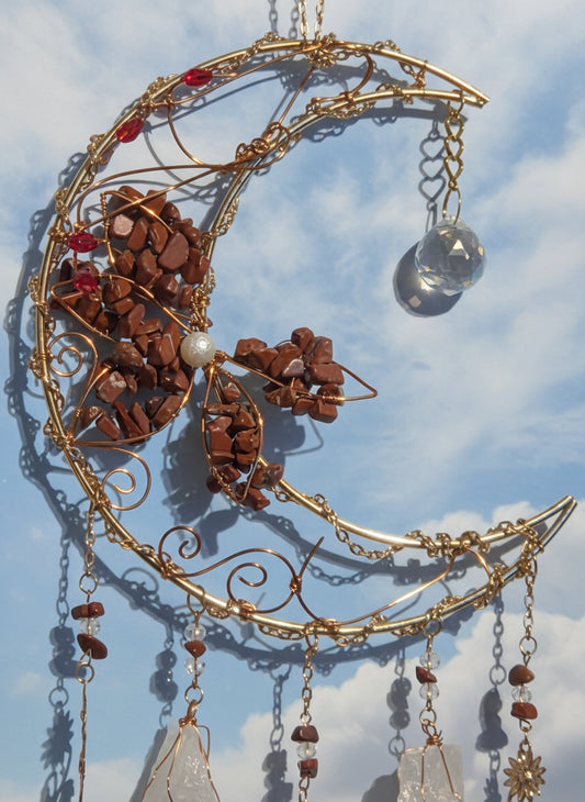 Red Jasper suncatcher