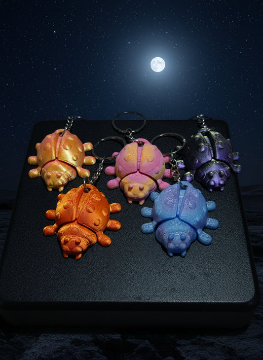 3D printed Ladybug Keychain