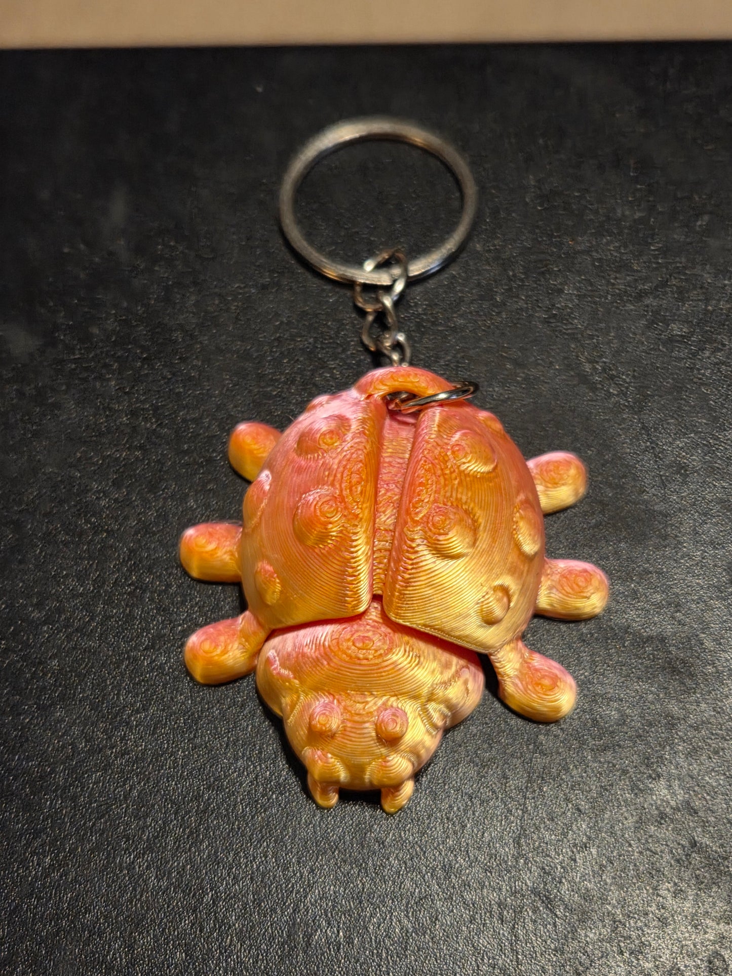 3D printed Ladybug Keychain