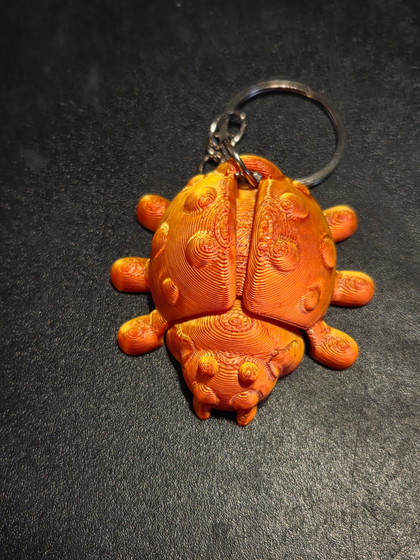 3D printed Ladybug Keychain