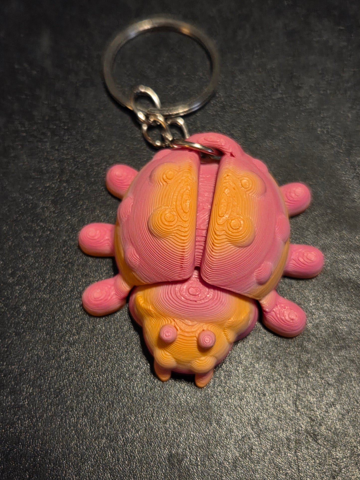 3D printed Ladybug Keychain