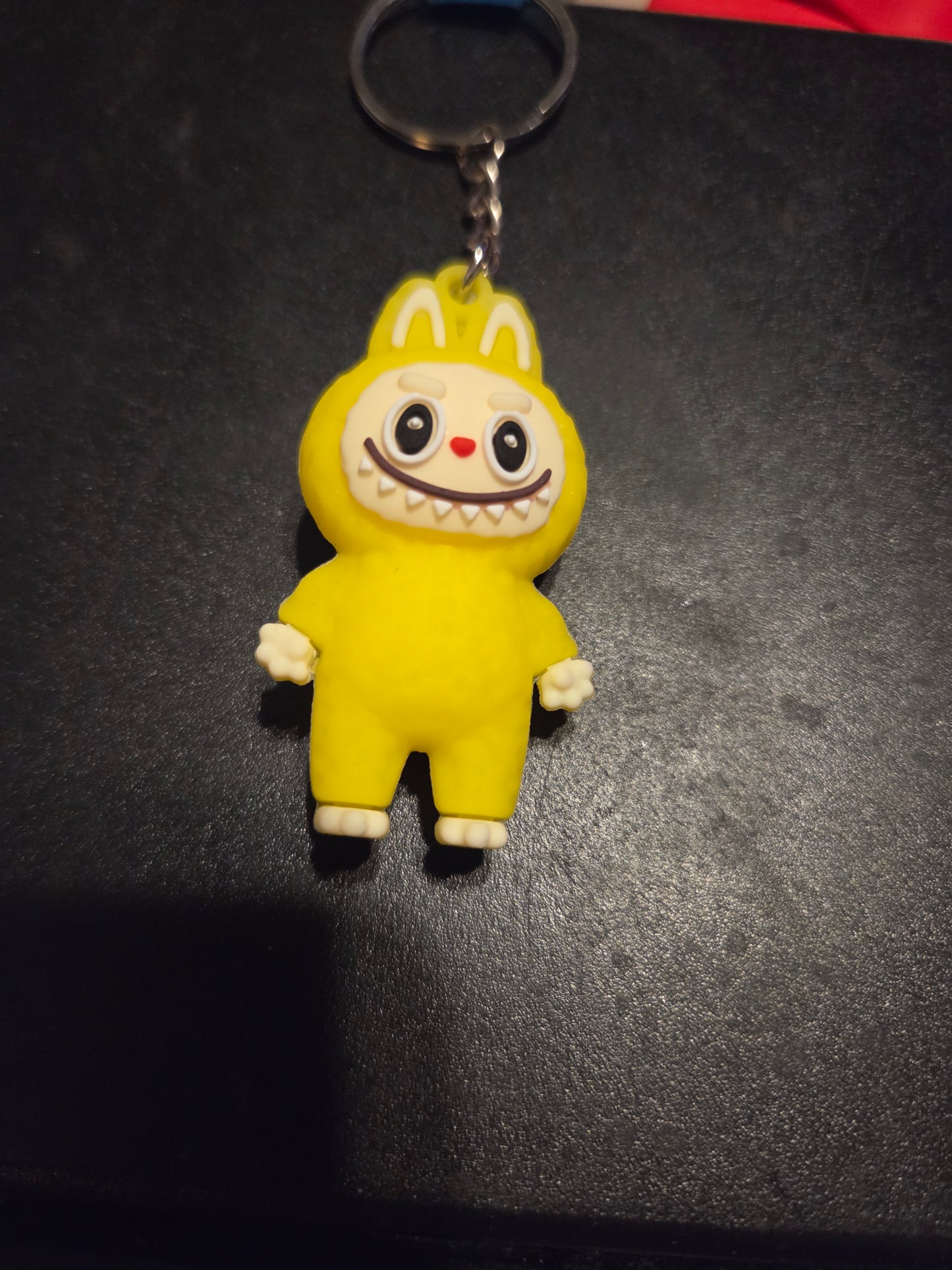 Authentic pop mart the monster the Labubu keychain Good luck Labubu Keychain
