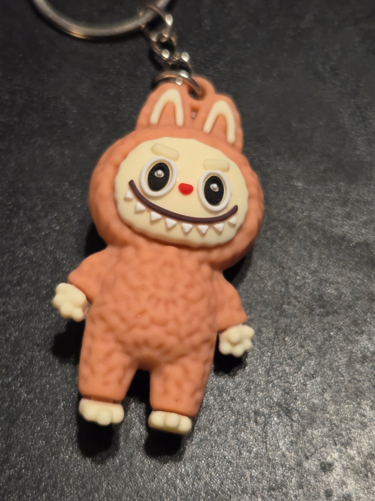 Authentic pop mart the monster the Labubu keychain Good luck Labubu Keychain