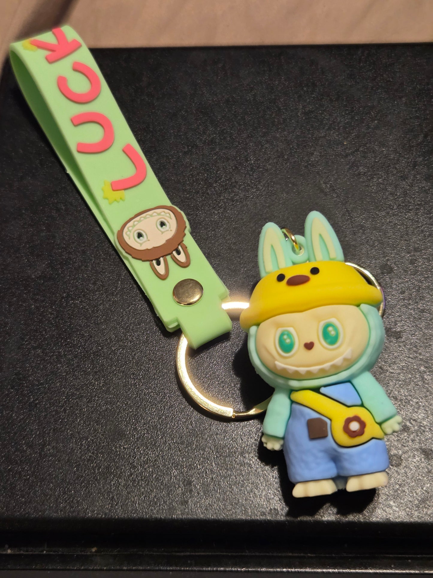Authentic pop mart the monster the Labubu keychain Lucky Labubu keychain