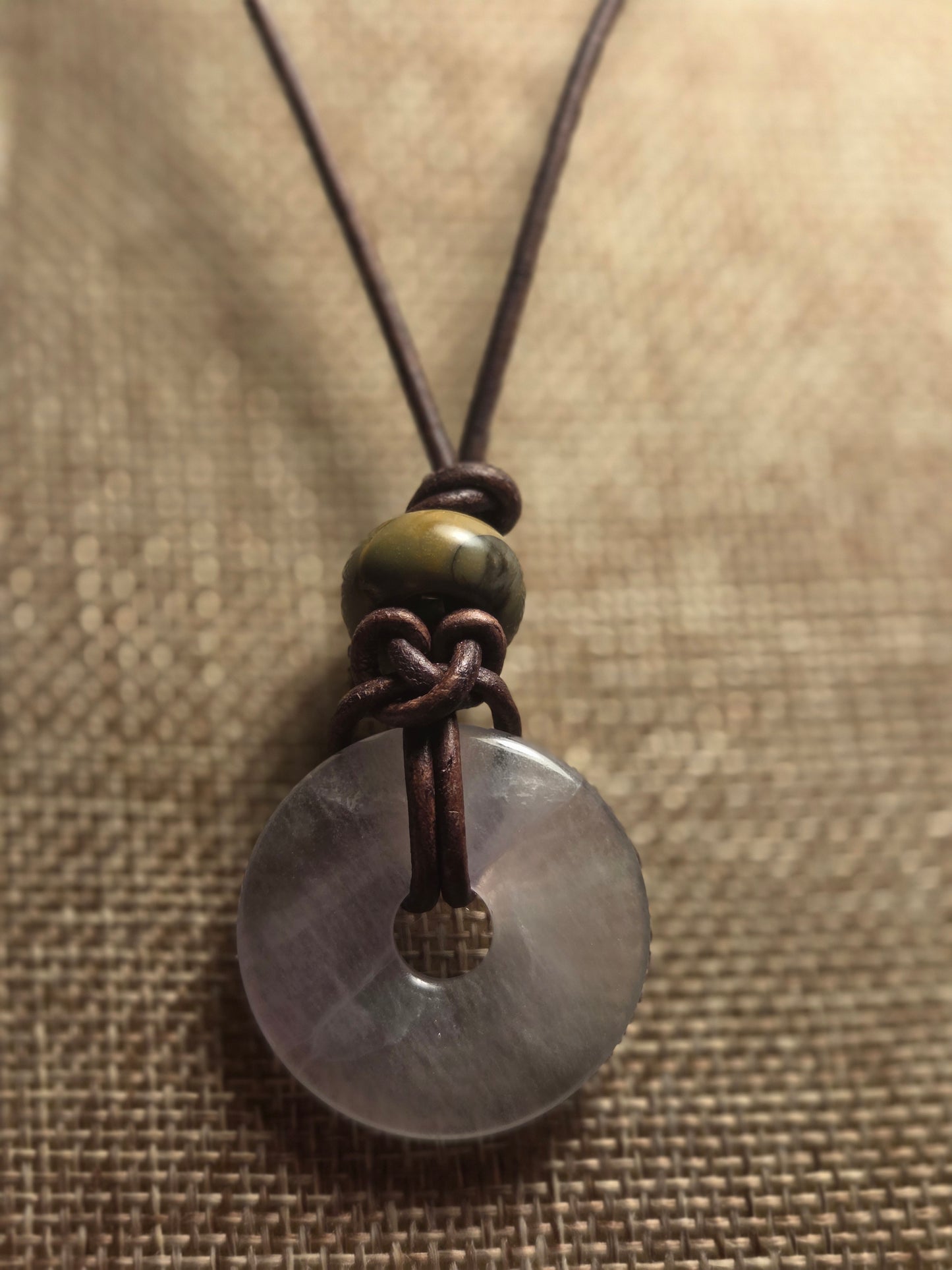 Men's fluoride necklace