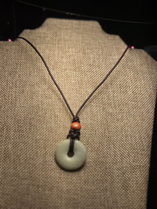 Men's African Jade necklace