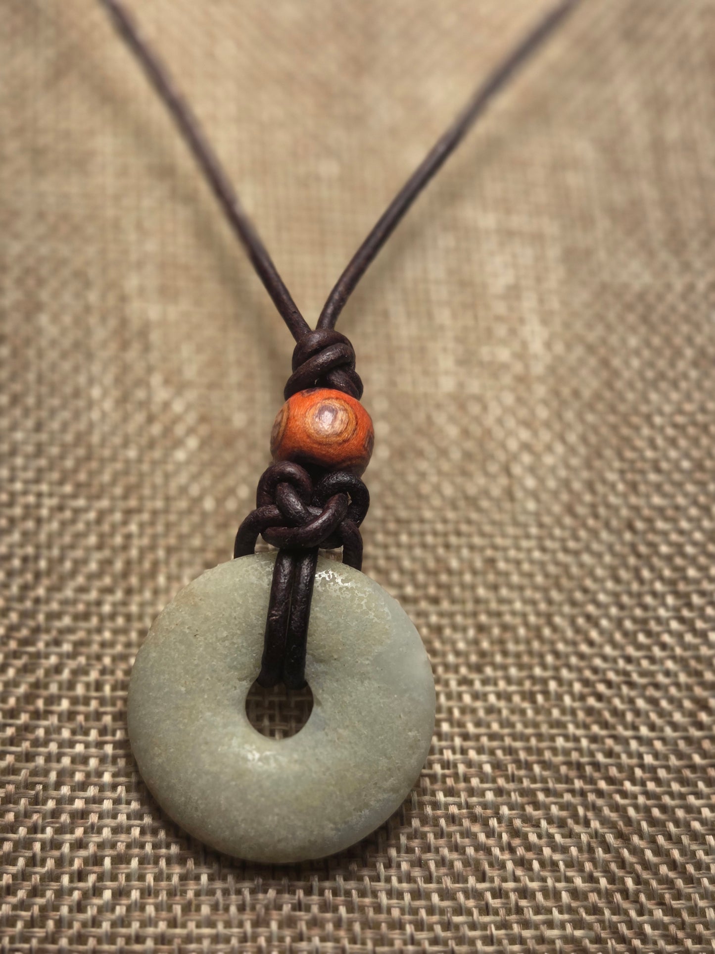 Men's African Jade necklace