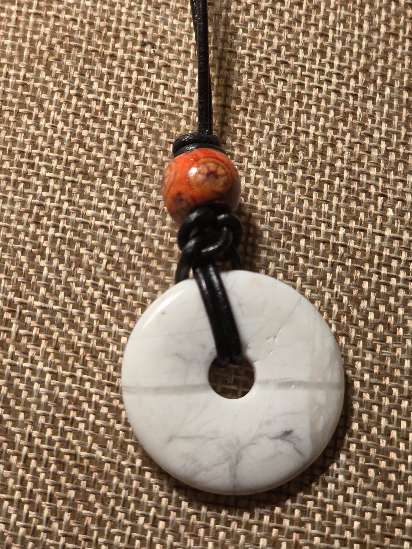 Men's Howlite Necklace