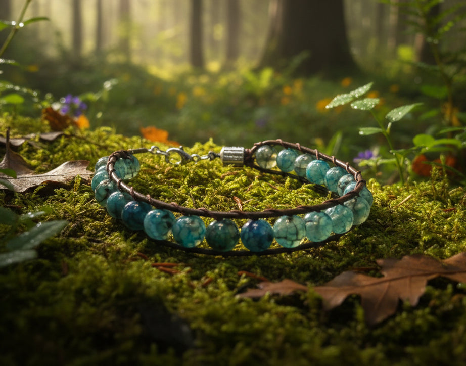 Men's bracelet Dragons vein