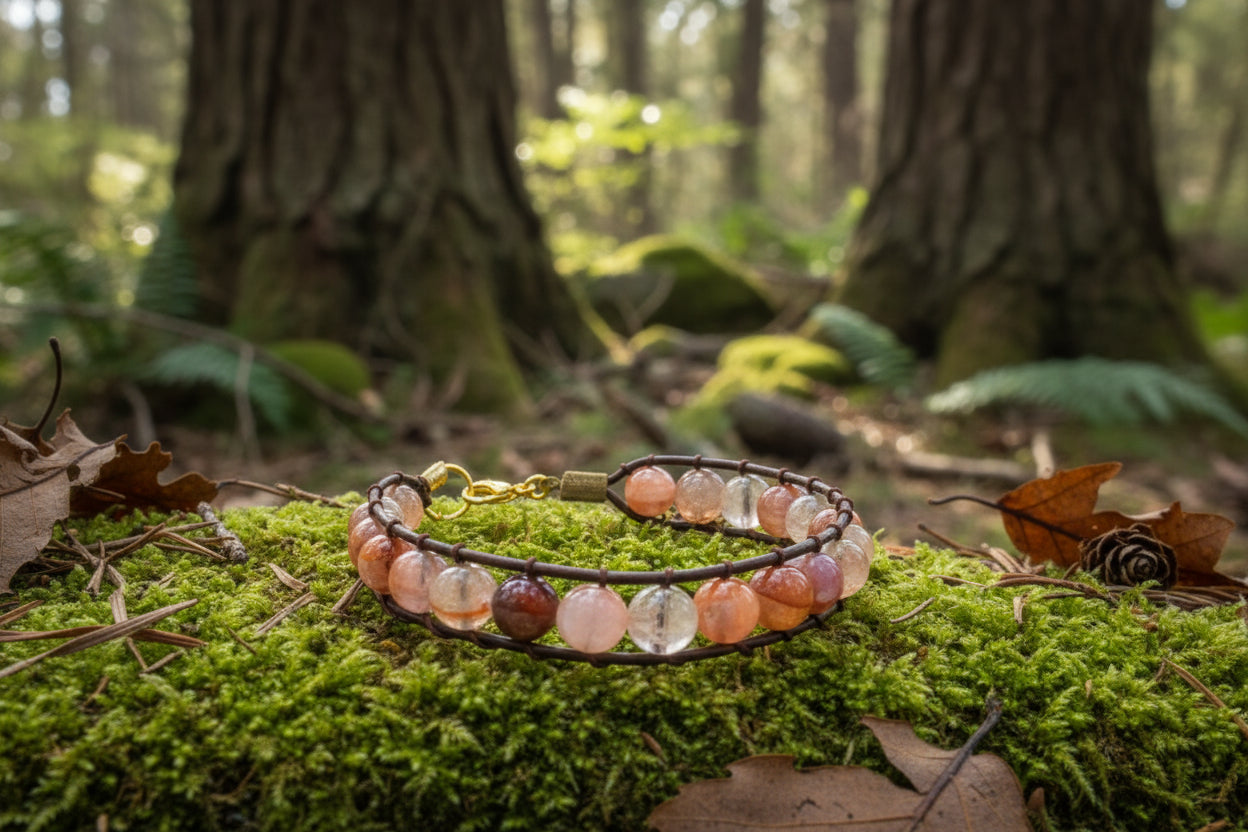 Men's Fire Quartz Bracelet