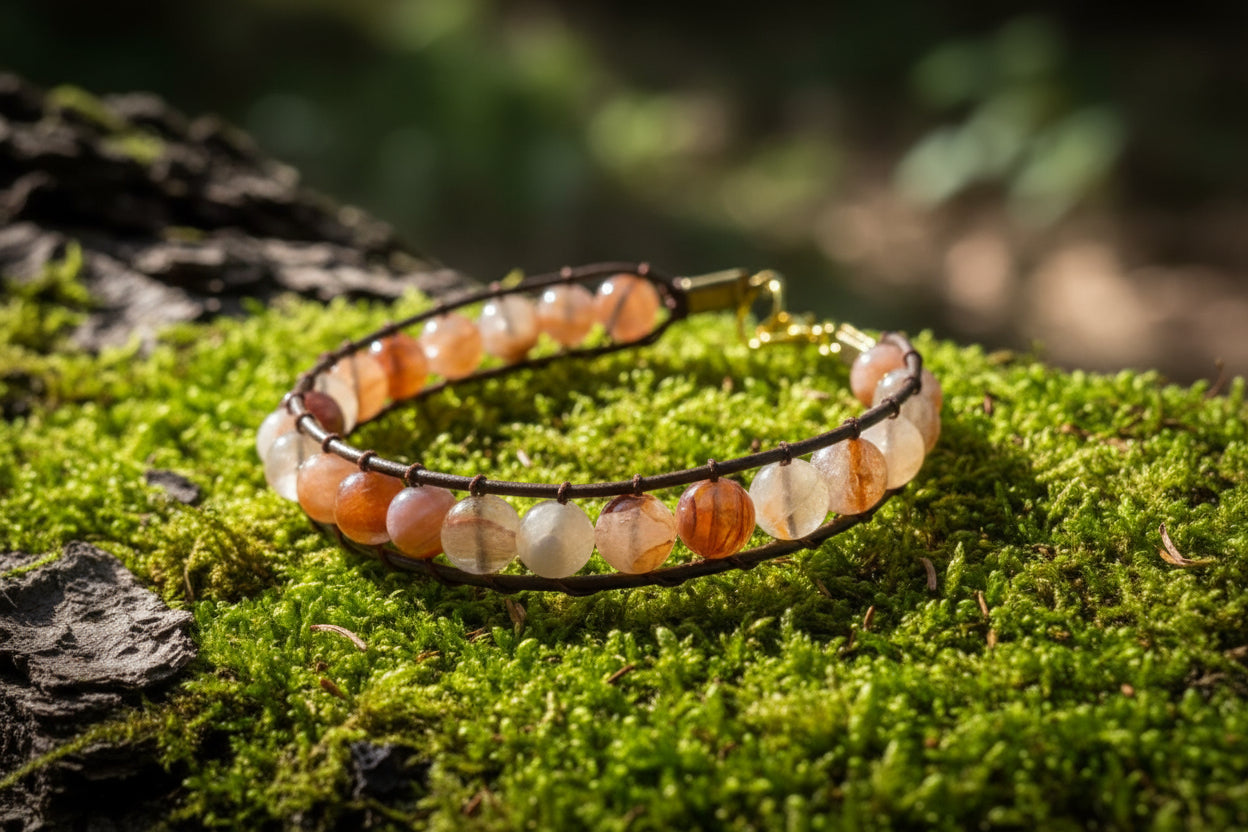 Men's Fire Quartz Bracelet