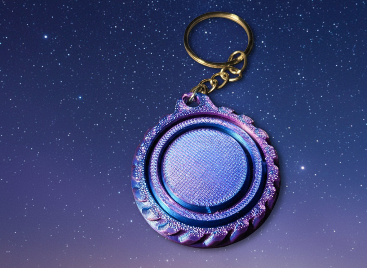 3D spinner keychain