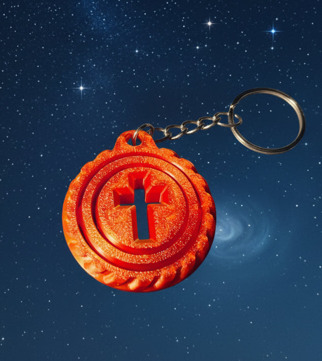 3D spinner keychain