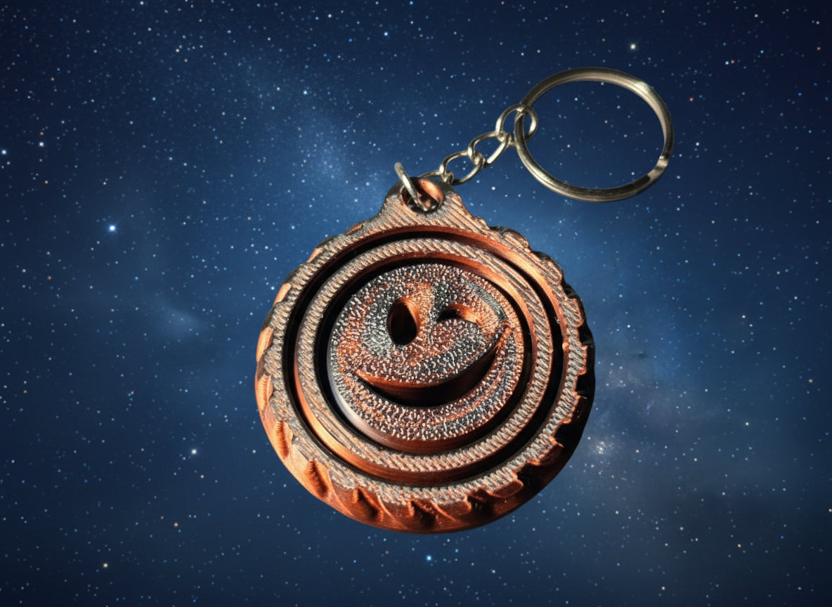 3D spinner keychain