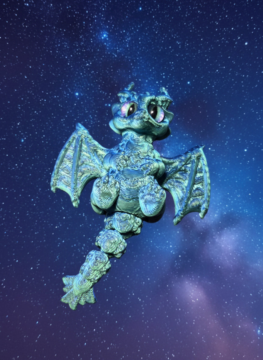 3D printed Dragon Keychain