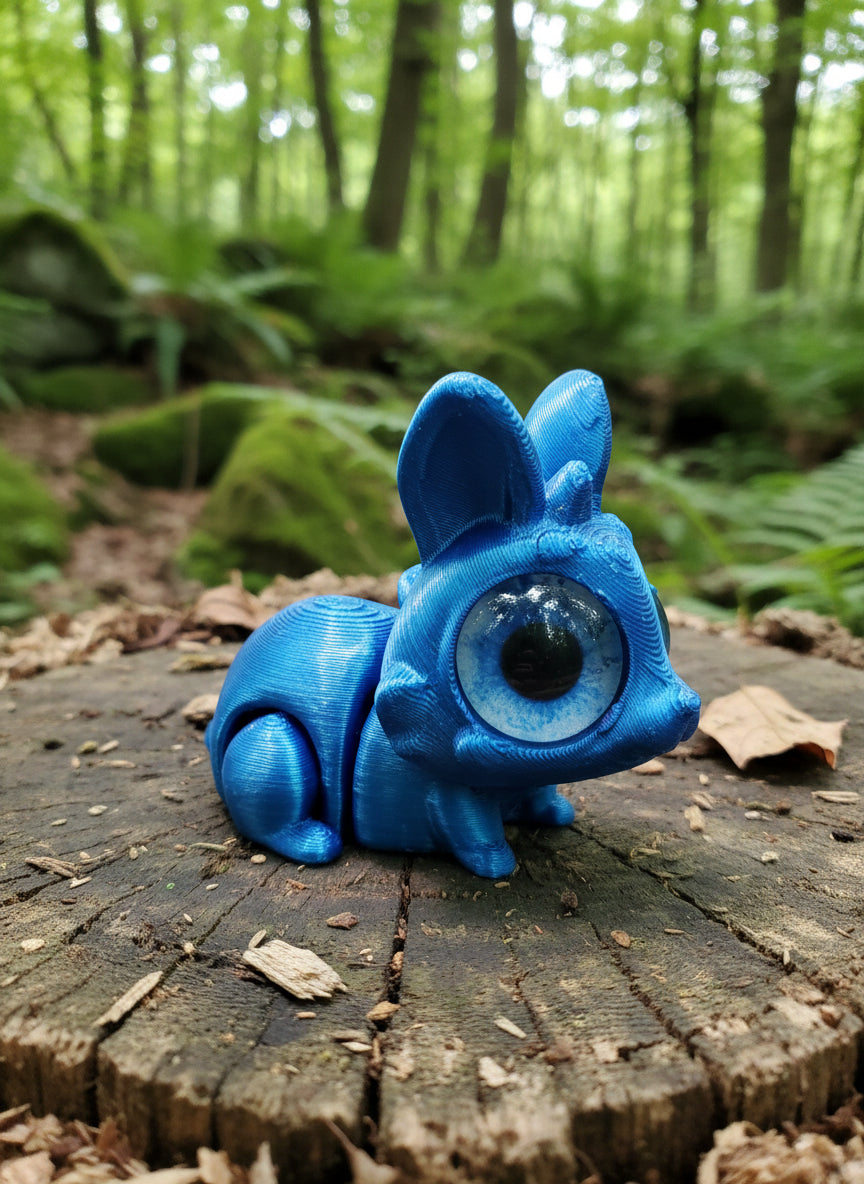 3D printed Rabbit keychain