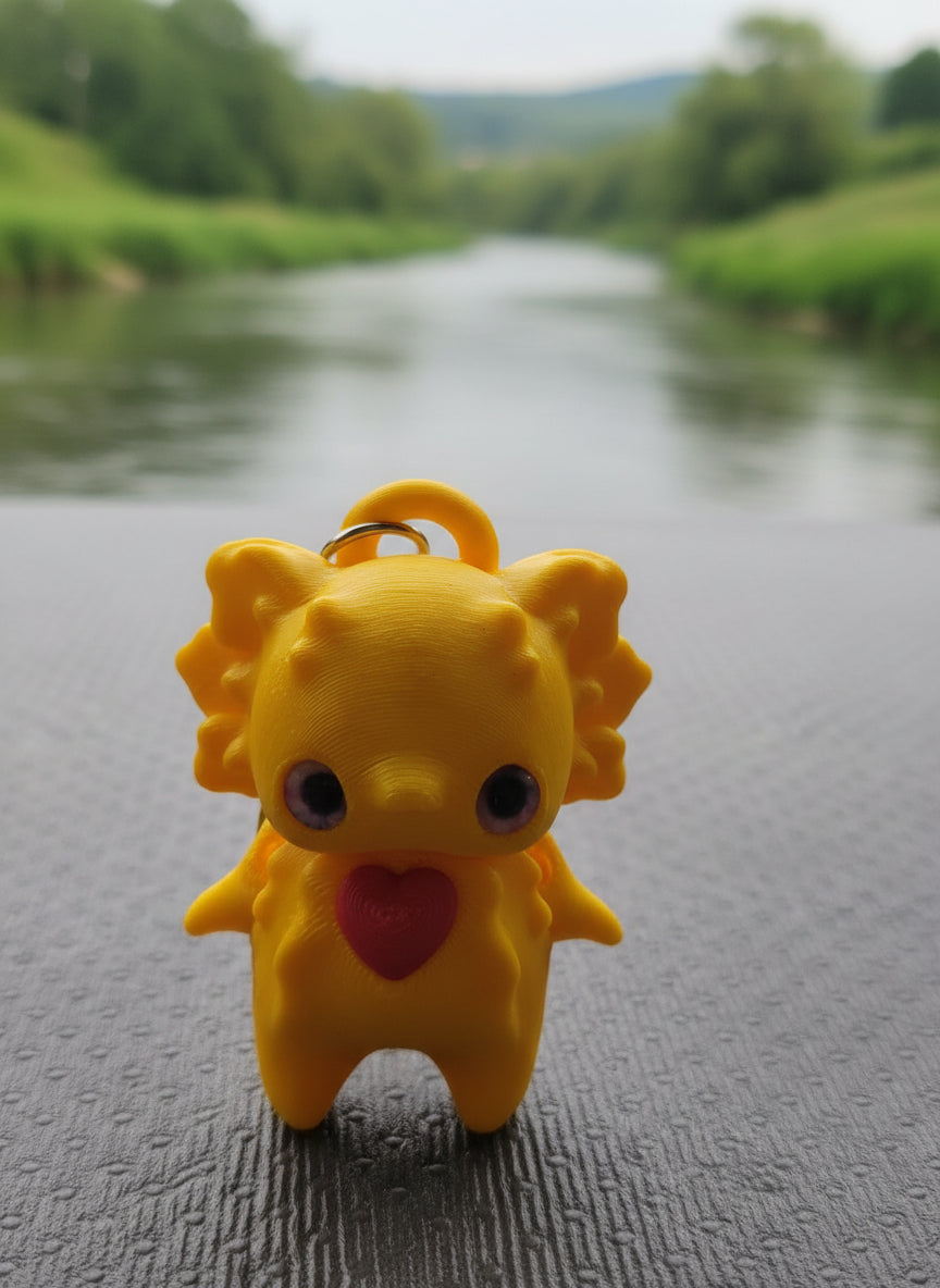 Axlotl Doll keychain