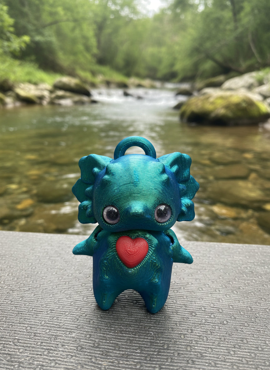 Axlotl Doll keychain