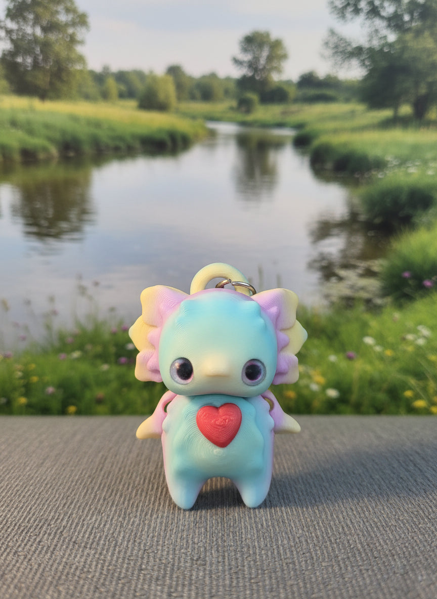 Axlotl Doll keychain
