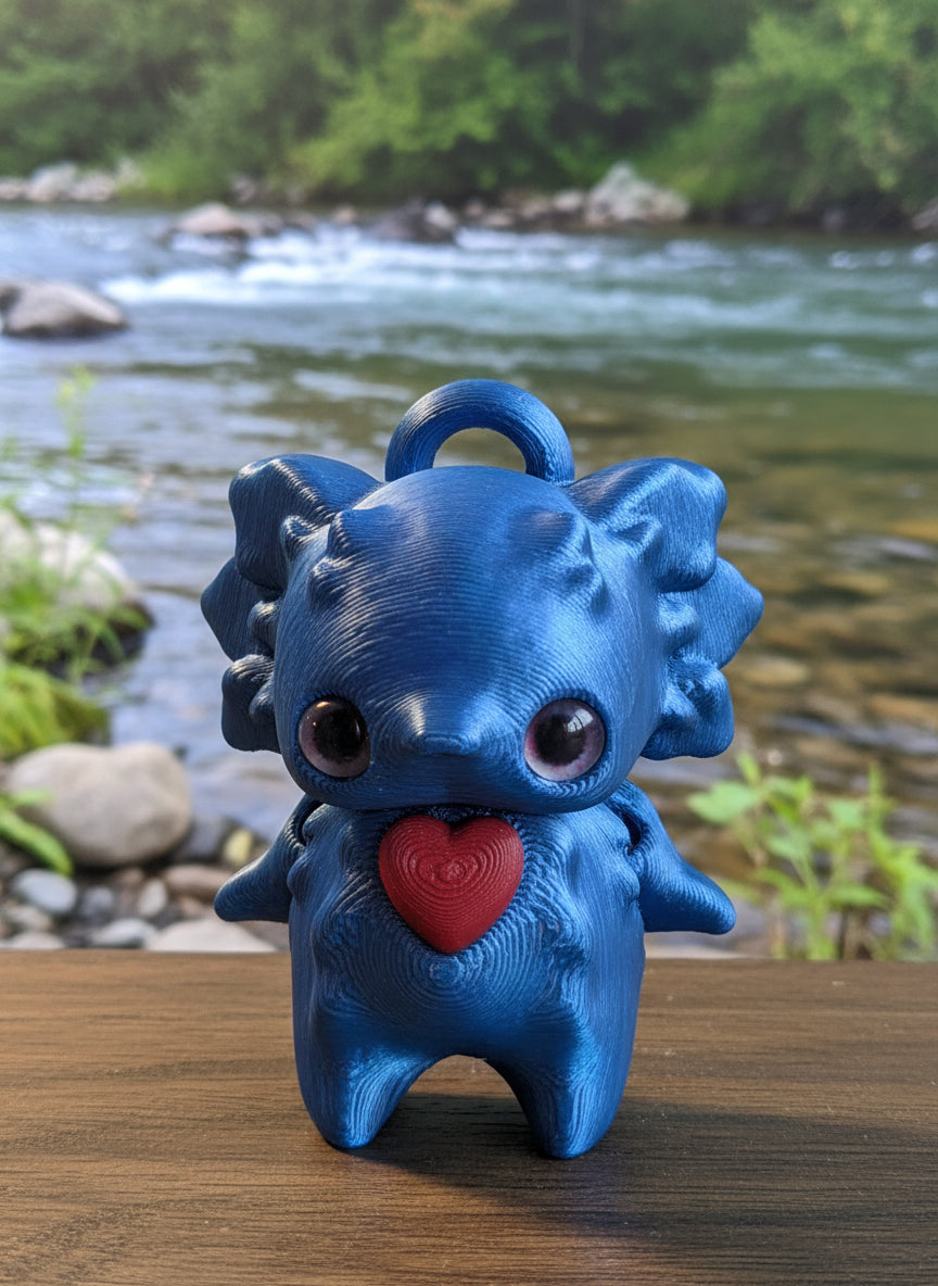 Axlotl Doll keychain