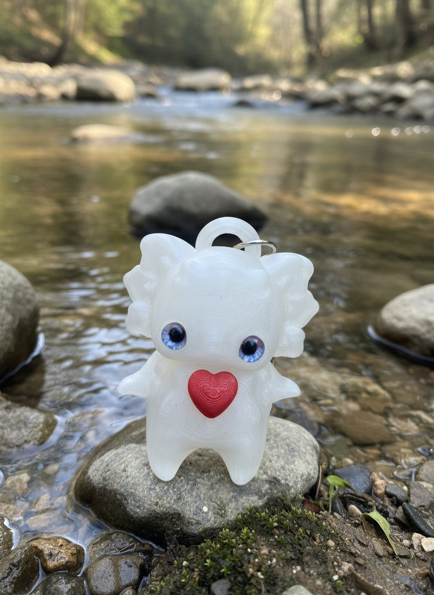Axlotl Doll keychain