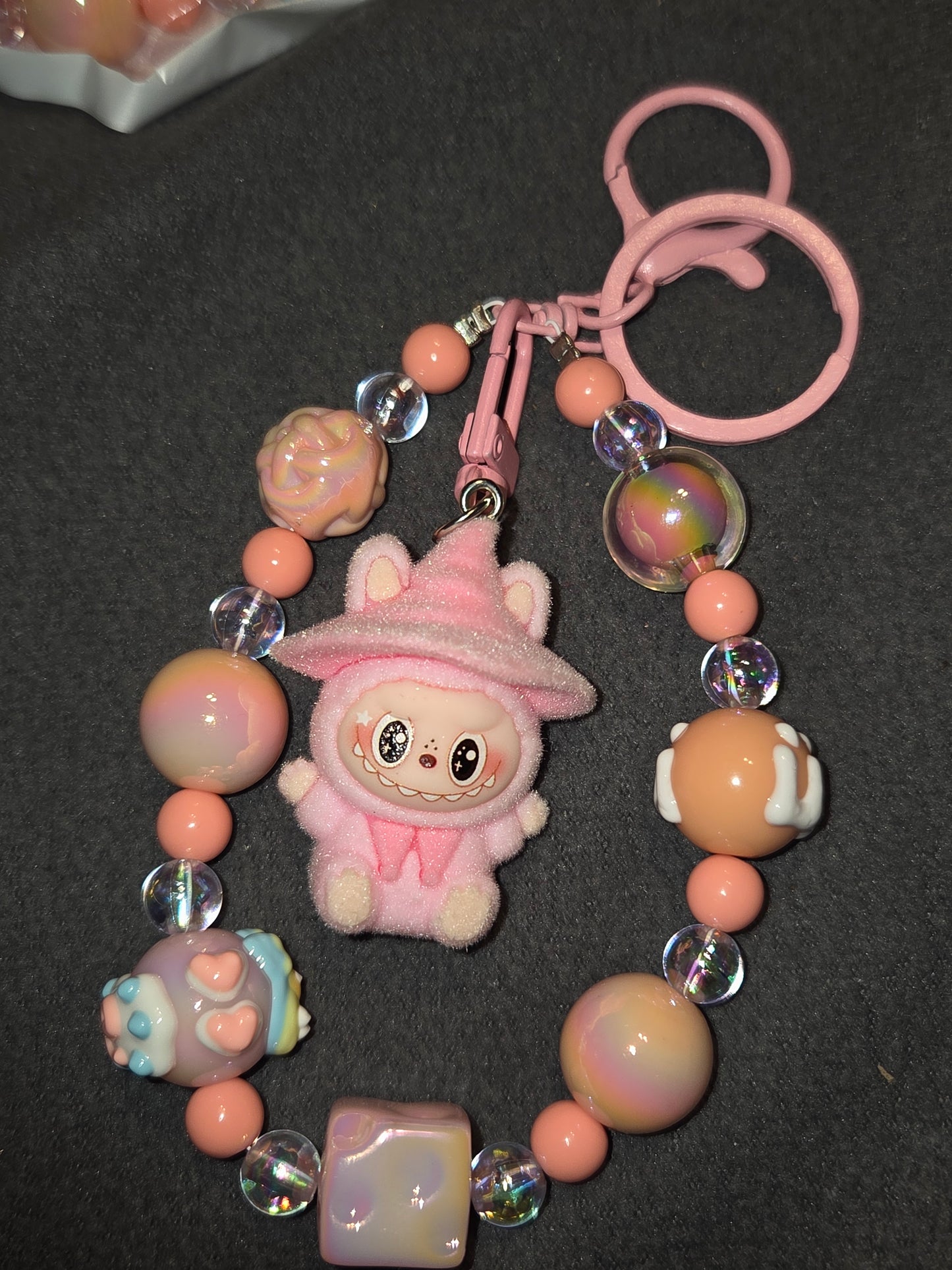 Authentic pop mart the monster the Labubu keychain, backpack keychain
