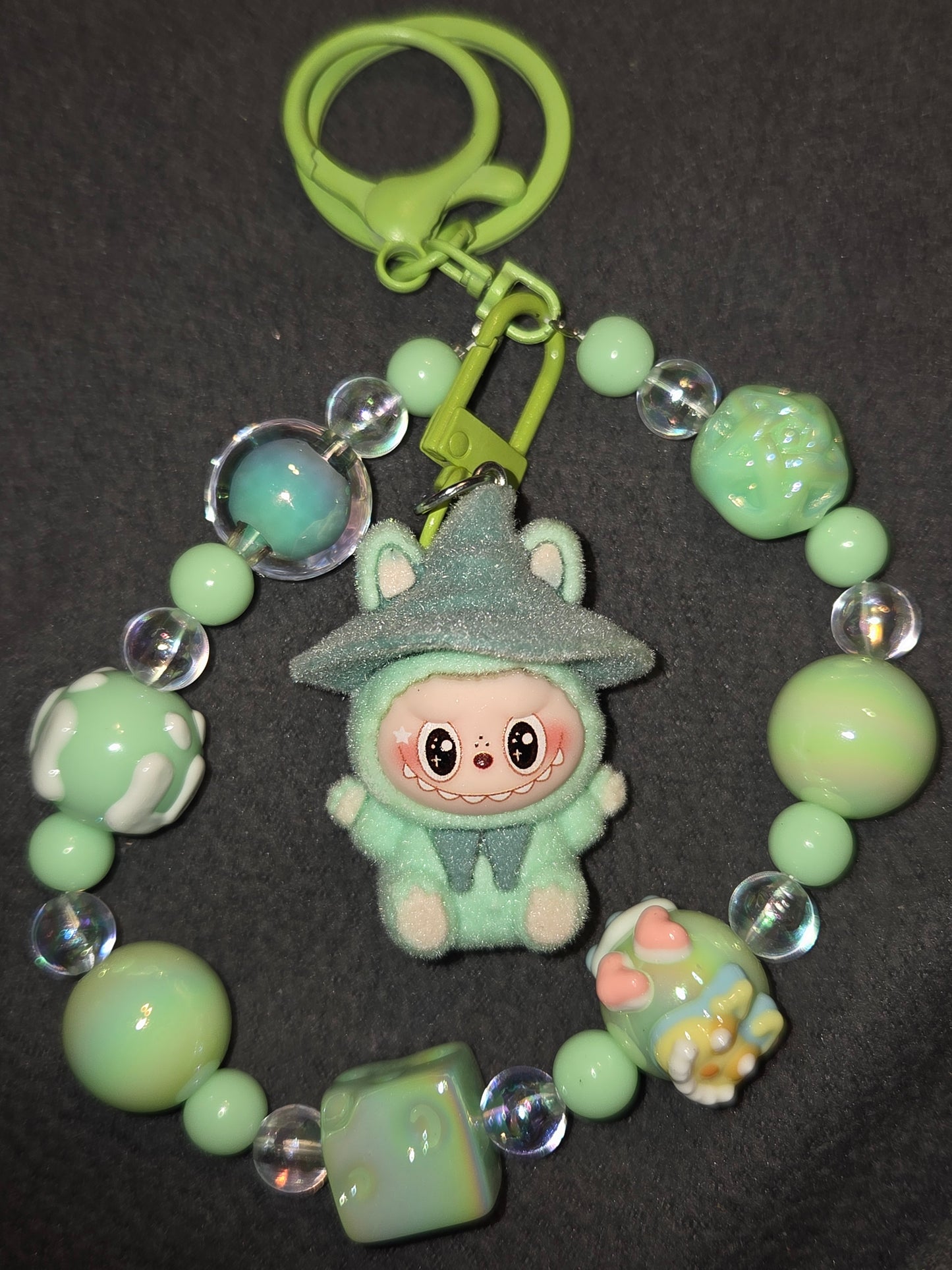 Authentic pop mart the monster the Labubu keychain, backpack keychain