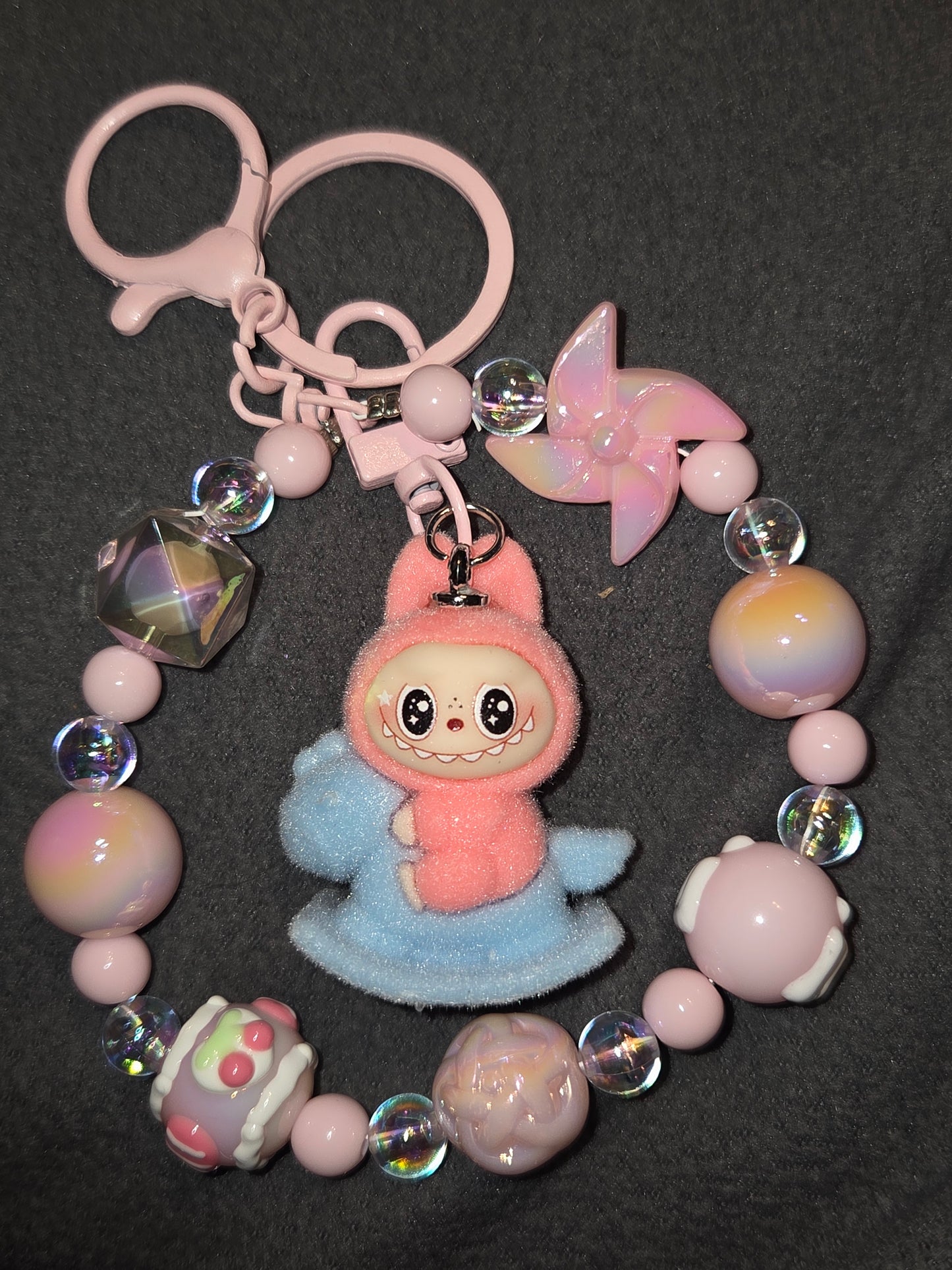 Authentic pop mart the monster the Labubu keychain, backpack keychain