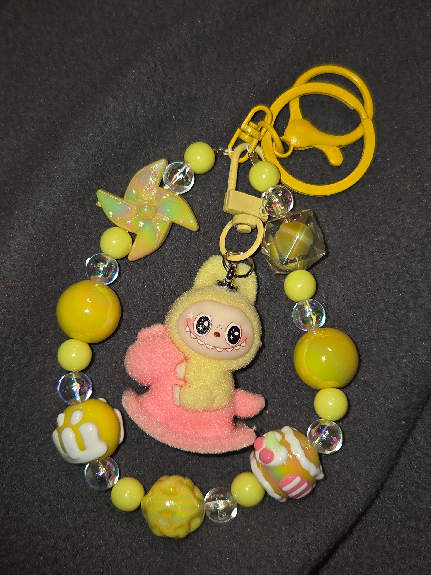 Authentic pop mart the monster the Labubu keychain, backpack keychain