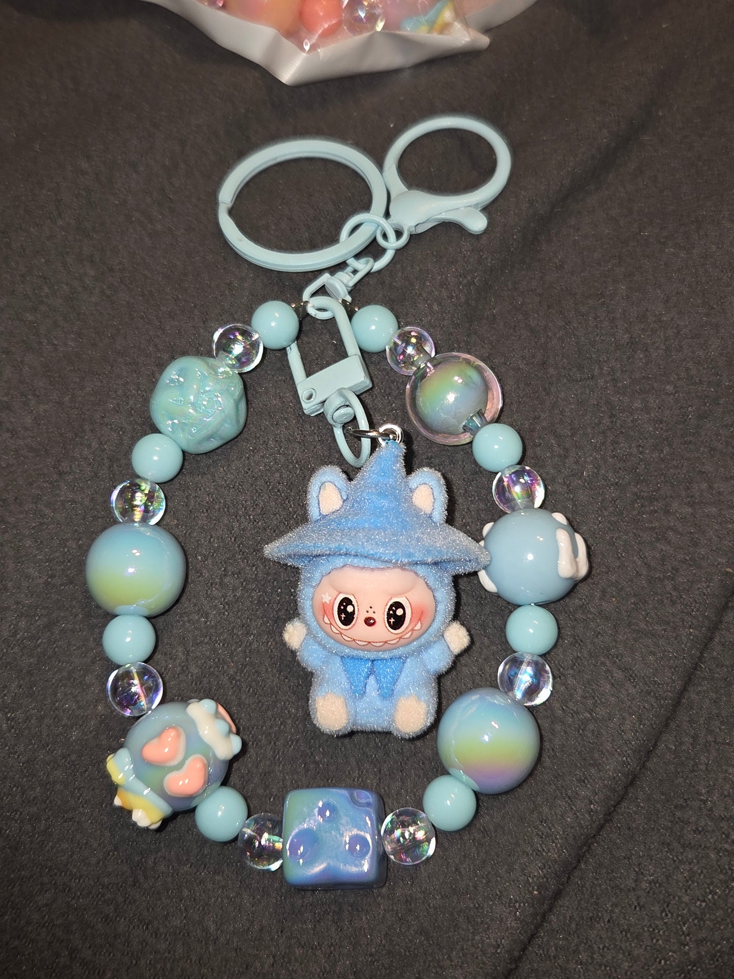 Authentic pop mart the monster the Labubu keychain, backpack keychain