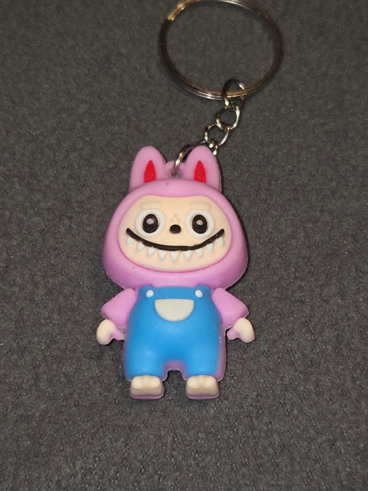 Authentic pop mart the monster the Labubu keychain, Labubu doll