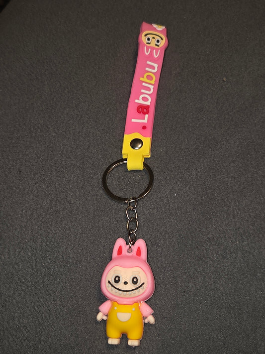 Authentic pop mart the monster the Labubu keychain Lucky 2