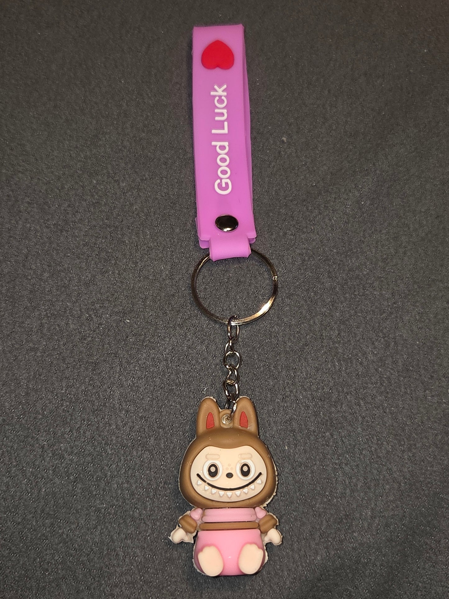 Authentic pop mart the monster the Labubu keychain Lucky 2
