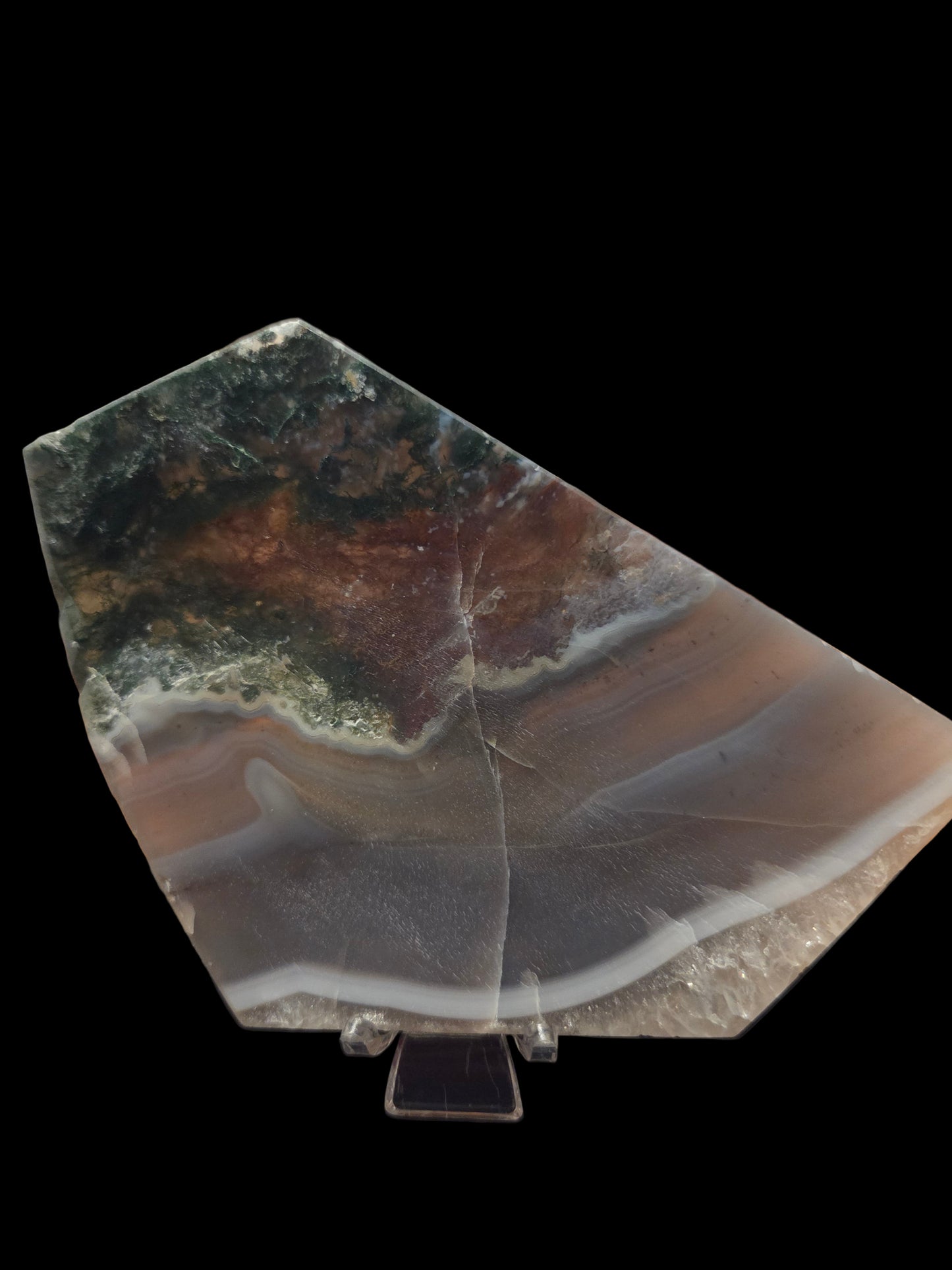 Moss agate slab 2