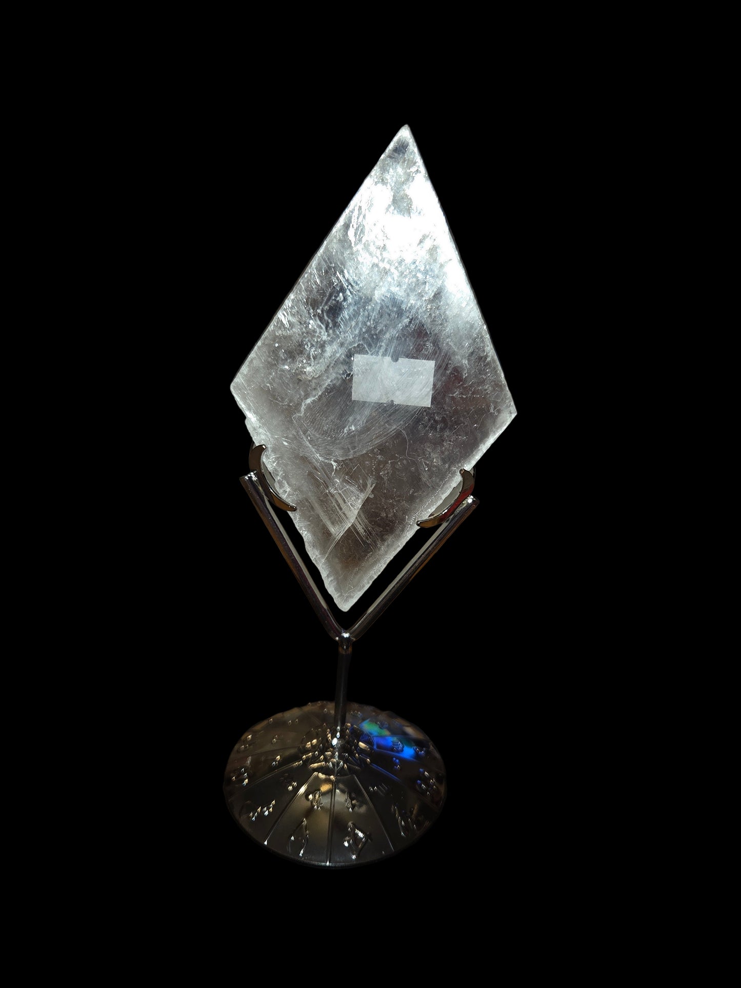 Selenite spar diamond