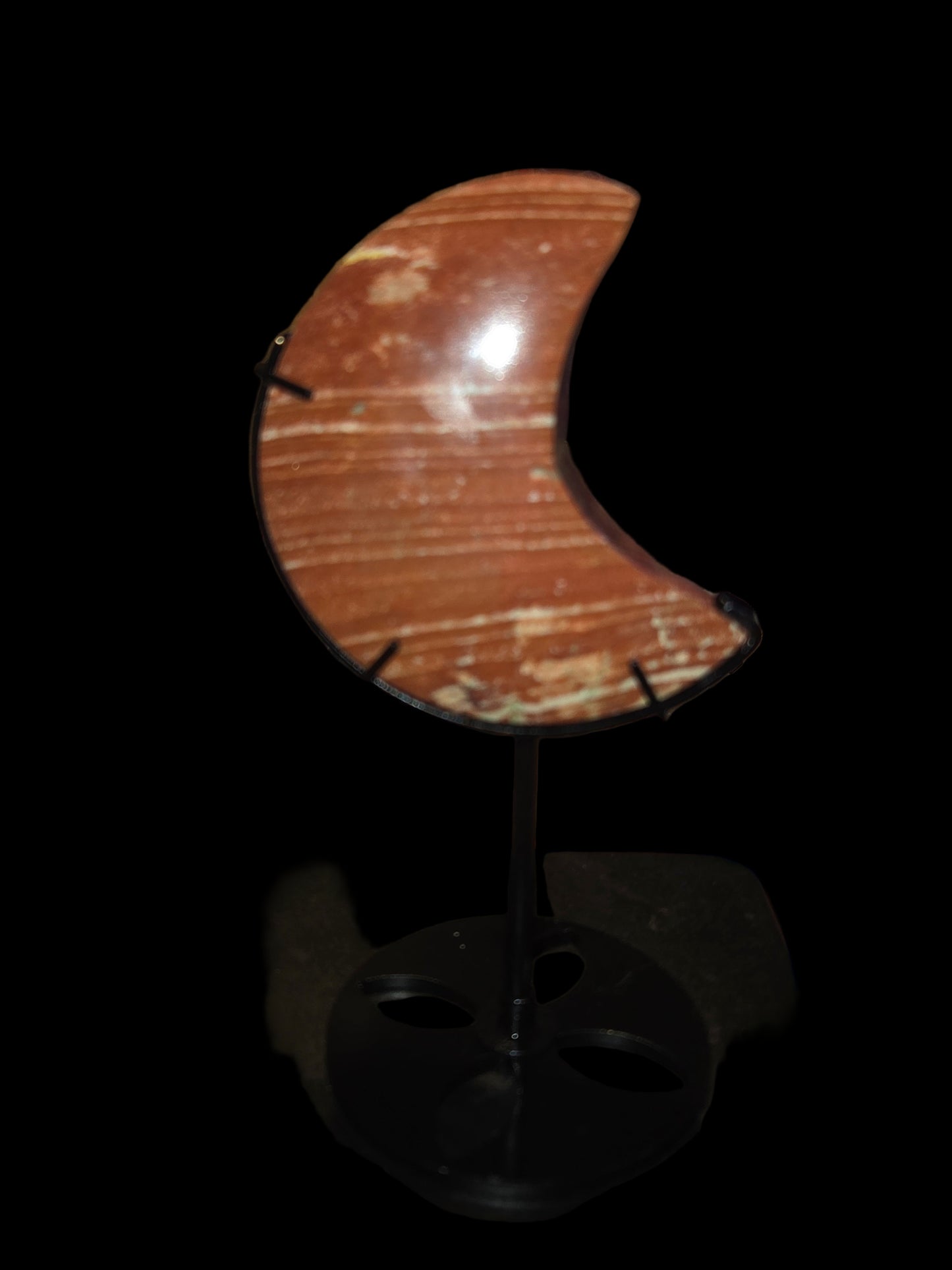 Red jasper moon