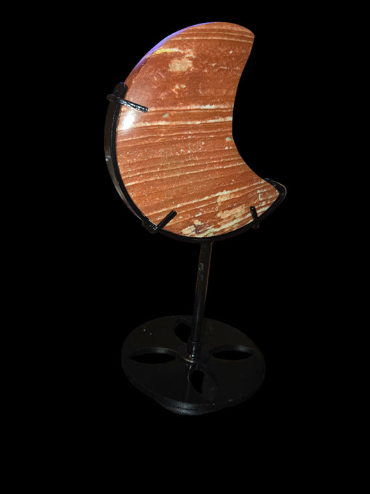 Red jasper moon
